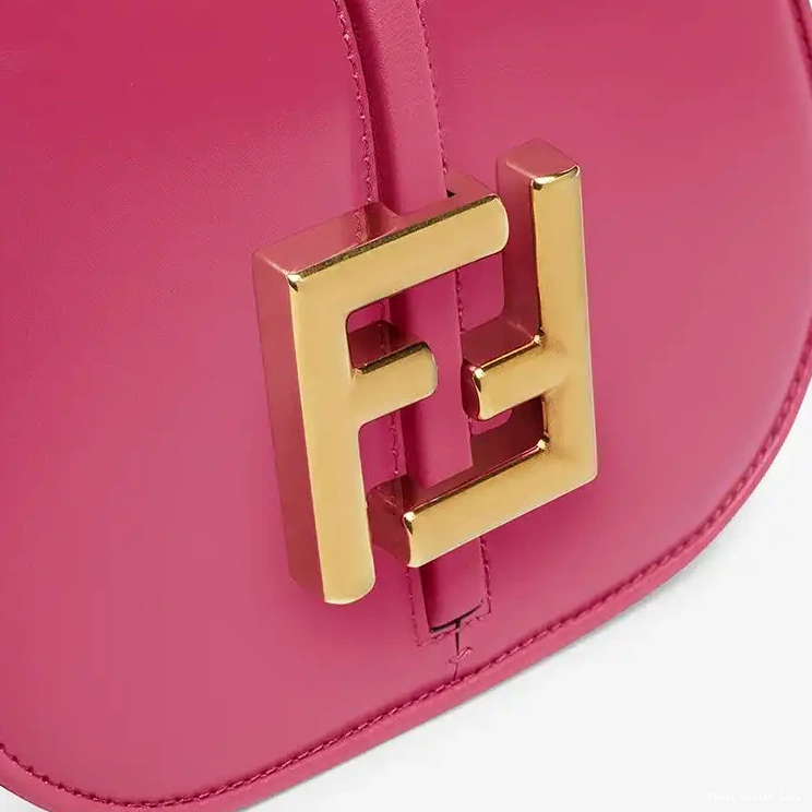 Affordable Calf In Rose C'mon Leather Mini Fendi Bag 0518